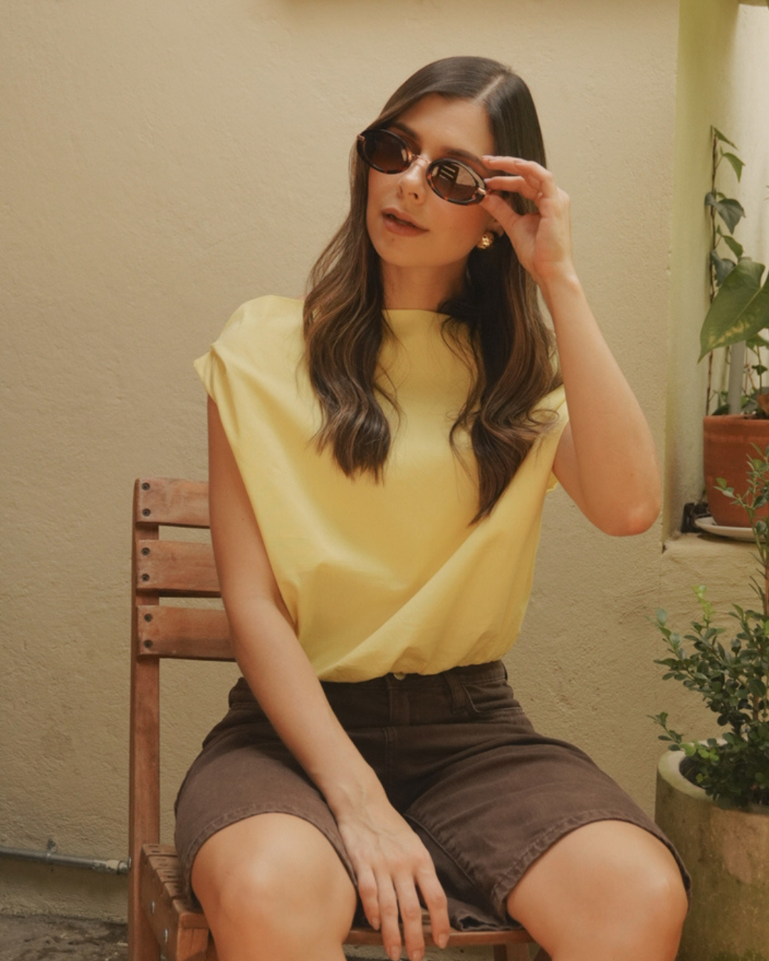 Top Nube Amarillo