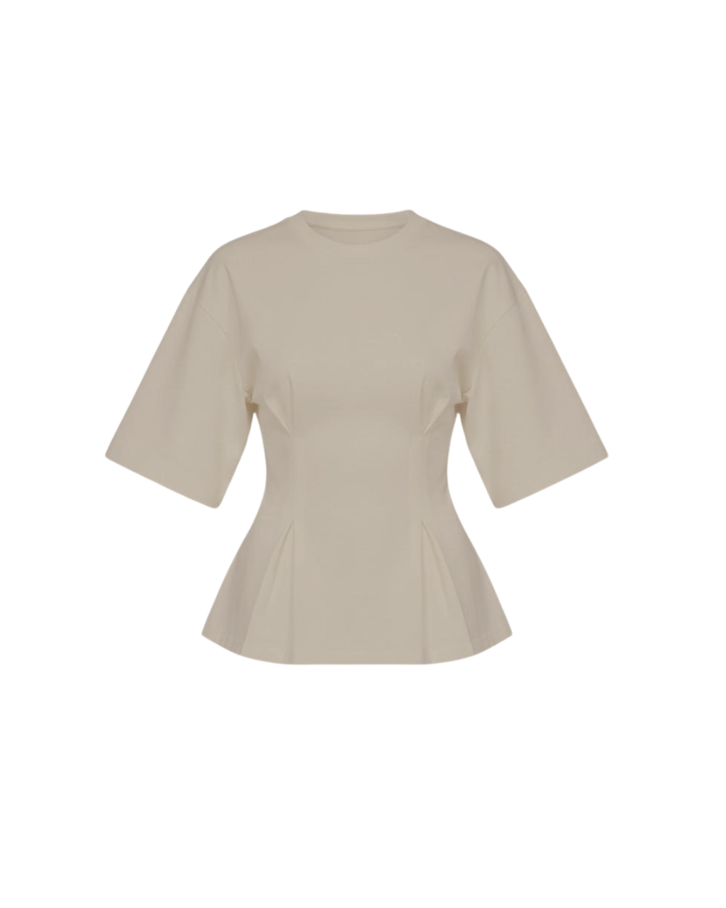 T-shirt Flora crema