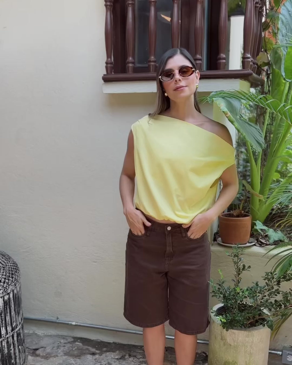 Top Nube Amarillo