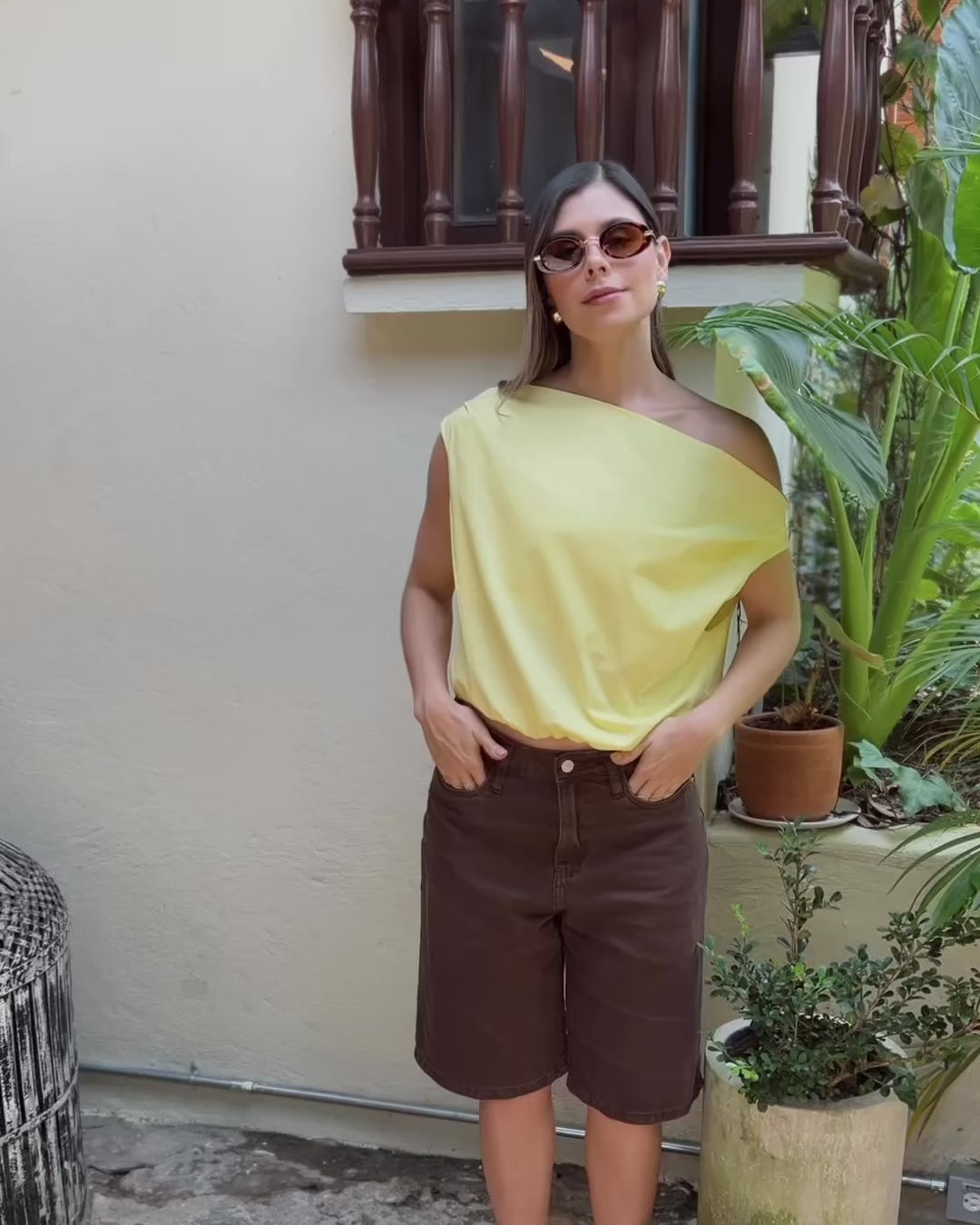 Top Nube Amarillo