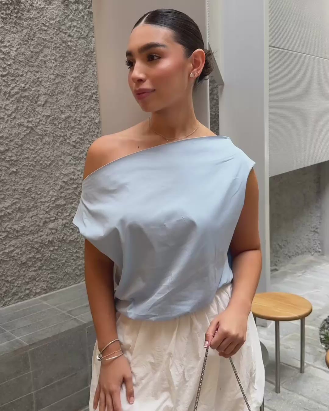 Top Nube Baby blue